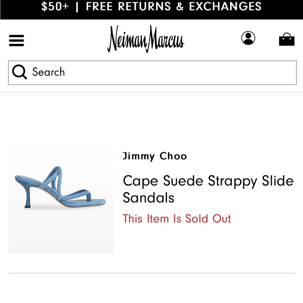 Jimmy Choo Cape Sandals - Picture 6 of 6